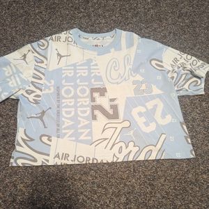 Air Jordan loose fit graphic tee